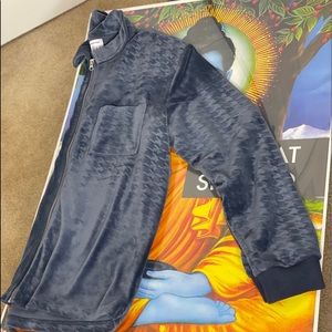 Velour lightweight jacket